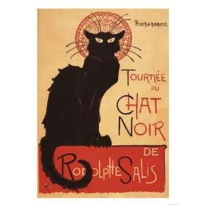  Montmarte, France   Chat Noir Cabaret Troupe Black Cat 