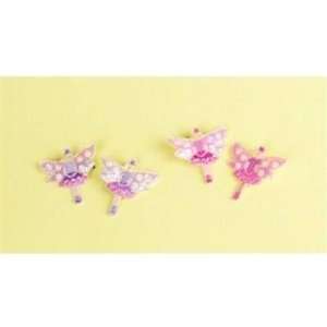    Think Pink Fairy Hair Clips Sets of 2 (Pink) Toys & Games
