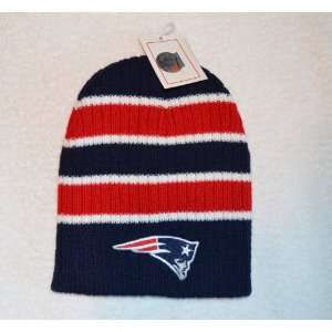   Bunker Skull Cap   NFL Cuffless Beanie Knit Hat: Sports & Outdoors