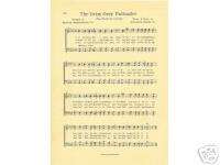 NEW YORK UNIVERSITY Alma Mater Song Sheet c1927 The Grim Grey 