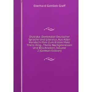   Beschrieben, Volume 2 (German Edition) Eberhard Gottlieb Graff Books