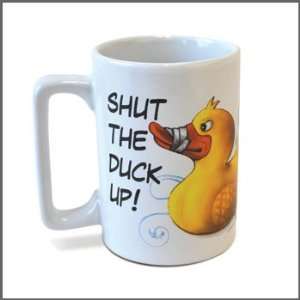  Talking Mug   Shut the Duck Up 