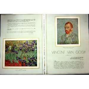  Vincent Van Gogh Artist Fine Art French Print 1937