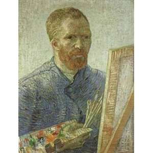  Vincent Van Gogh   Self   Portrait As An Artist Giclee on 