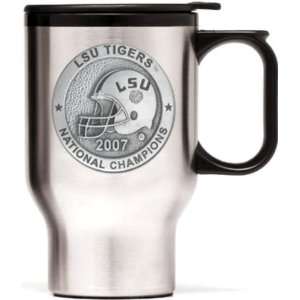  LSU Tigers BCS Champs Travel Mug with Pewter Emblem 