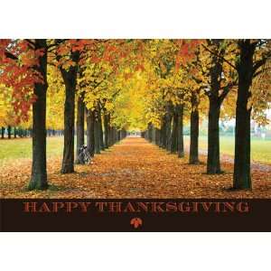  Leafy Path Thanksgiving   100 Cards