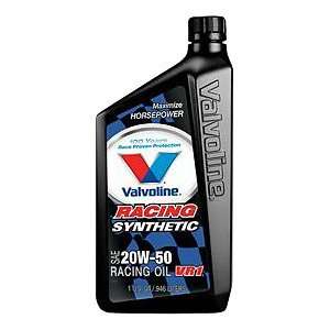 Valvoline 679082 VR1 Synthetic Racing Formula 20W 50   1 Quart (Case 