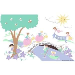  Pixie Playground Paint by Number Wall Mural: Baby