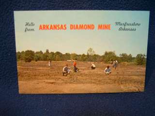 Murfreesboro Ark. Diamond Mine postcard  