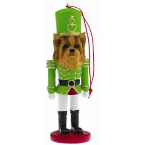  Yorkie Dog Soldier Nuctracker Ornament 