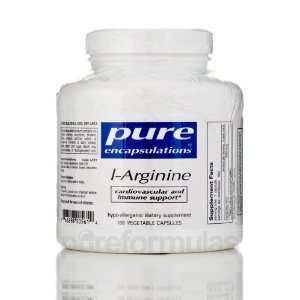  Pure Encapsulations l Arginine 180 Vegetable Capsules 