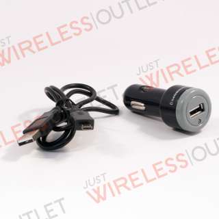 CAR DC CHARGER ADAPTER+USB CABLE FOR  KINDLE FIRE BLACK  