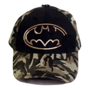   Bat Man Hat with Embroidered Logo One Size Fits Most; Great Gift Idea