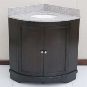  WF6771 38/DC Single Sink Wood Vanity With Granite Top and 