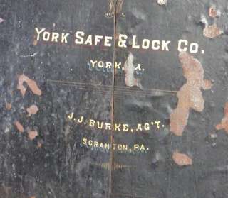 Antique York Safe & Lock Co Large Vault Safe  