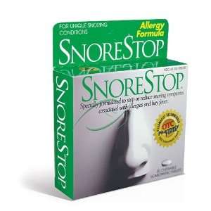 Snore Stop Allergy Formula   20   Tablet