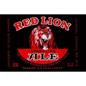  Red Lion Ale 16X24 Giclee Paper