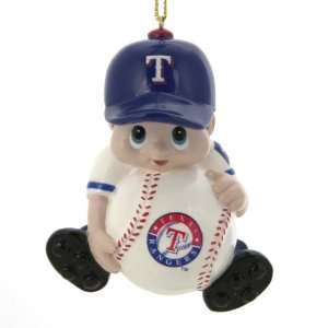  Texas Rangers MLB Lil Fan Player Ornament (3 inch) Sports 