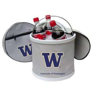  Washington Huskies Folding Ice Bucket Cooler Sports 