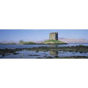 Castle Stalker Near Port Appin, Western Highlands, Scotland, United 