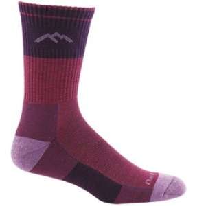  Darn Tough Nordic Cushion Sock   Purple/Pink Sports 