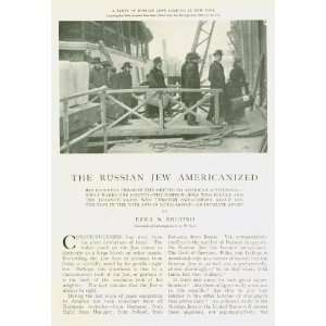  1904 Magazine Article Russian Jew Americanized Immigrants 