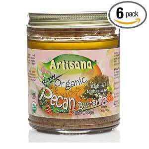 Artisana Raw Pecan, 8 Ounce (Pack of 6) Grocery & Gourmet Food