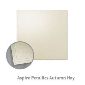   ASPIRE Petallics Autumn Hay Plain Card   200/Carton