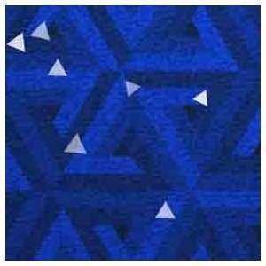  ArtScape 9 Blue Triangles Pool Table Cloth Sports 