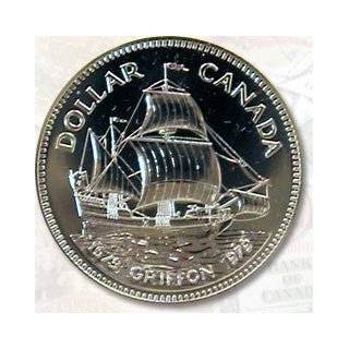 1979 the Griffon Sailing Historical Ship Silver Dollar Canada 1679 