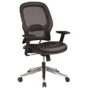  Professional Leather Air Grid Mesh Chair