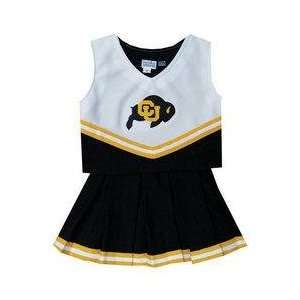 Colorado Golden Buffaloes NCAA Cheerdreamer Two Piece Uniform (Black 