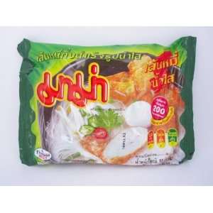 Mama Brand Thai Instant Chan Clear Soup   6 Packs  Grocery 