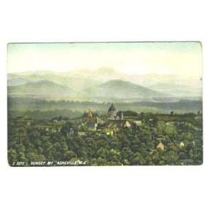   Mountain Postcard Asheville North Carolina 1900s 