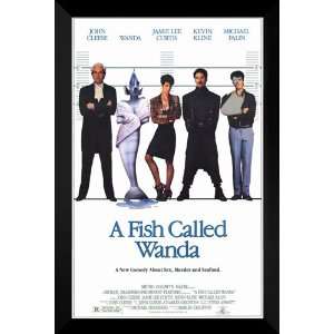  A Fish Called Wanda FRAMED 27x40 Movie Poster