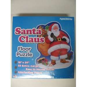  Santa Claus 22 Piece Shaped Puzzle Toys & Games