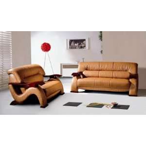   Brown Leather Sofa Color # 198 Edison Global Leather Sofa Living Room
