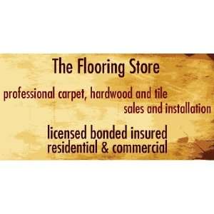   Vinyl Banner   Flooring Store Sales and Installation 