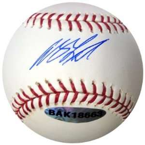   LaRoche Autographed MLB Baseball MLB Holo + UDA: Sports Collectibles