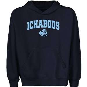  NCAA Washburn Ichabods Youth Navy Blue Logo Arch Pullover 