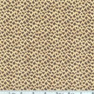 45 Wide Haussmann 1800s Leopard Skin Gold Fabric By The 