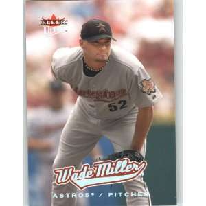  2005 Ultra #67 Wade Miller   Houston Astros (Baseball 