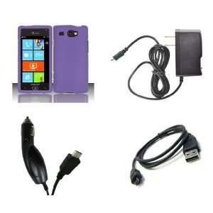  Samsung Focus Flash (AT&T) Premium Combo Pack   Purple 