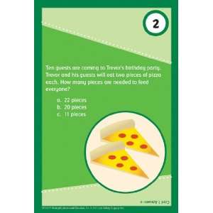   Math Practice Cards, Multiplication/Division, Grades 2 3: Toys & Games
