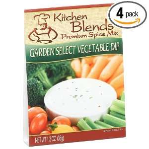 Kitchen Blends Garden Select Vegetable Dip Mix, 1.2 Ounce Packages 
