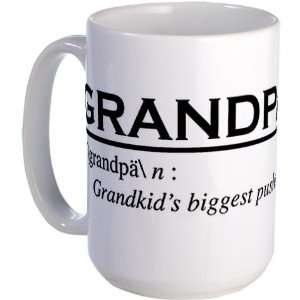  Grandpa Humor Large Mug by  