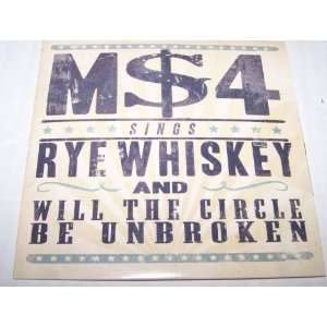   Sings Rye Whiskey and Will the Circle Be Unbroken CD 