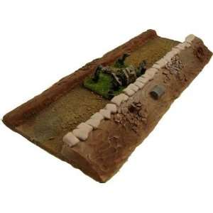    Terrain WWII   15mm Straight Trench (Finished) Toys & Games