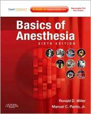 Basics of Anesthesia Expert Consult   Online and Print, (1437716148 