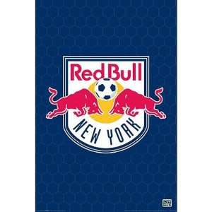  New York Red Bulls (Logo) Sports Poster Print: Home 